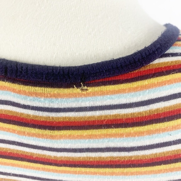 CLEARANCE -- Forever 21 Multicolour Striped Fitted Tee– Size S - Picture 4 of 6